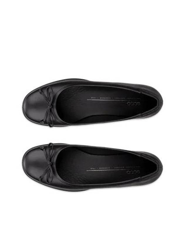 Sculpted LX Leather Ballerina Black - ECCO - BALAAN 3