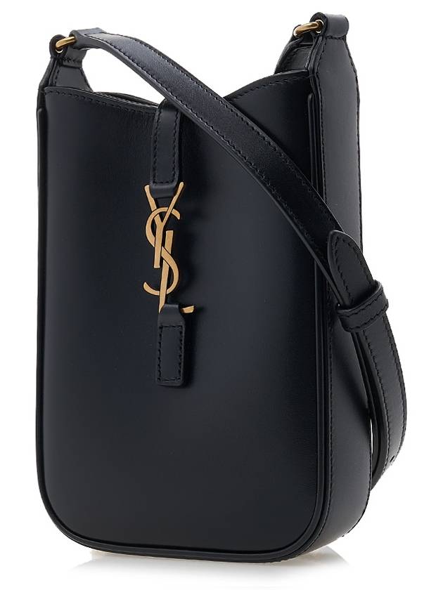 Monogram Logo Metai Phone Cross Bag Black - SAINT LAURENT - BALAAN 3