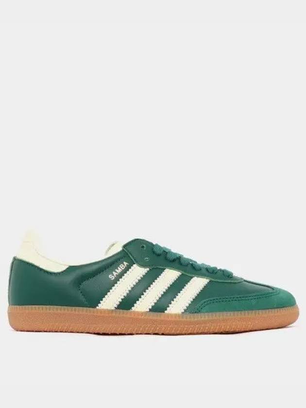 Samba OG Leather Low Top Sneakers Collegiate Green - ADIDAS - BALAAN 2