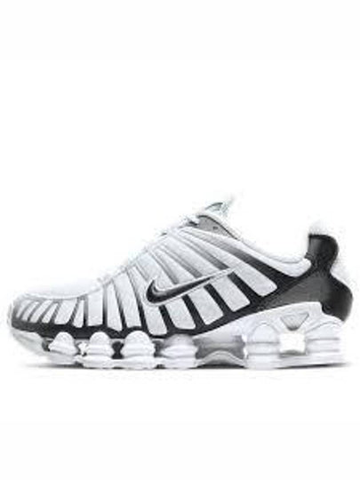 Shox TL Low Top Sneakers Black White - NIKE - BALAAN 2