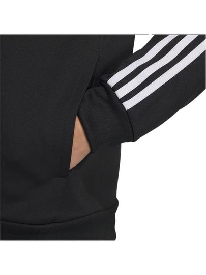 3S Regular Fit Double Knit Track Top Black White KR Size IA9378 - ADIDAS - BALAAN 2