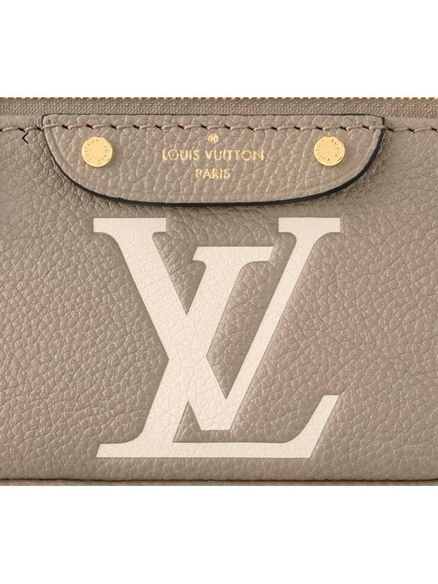 Mini Monogram Empreinte Leather Bum Bag Grey - LOUIS VUITTON - BALAAN 8