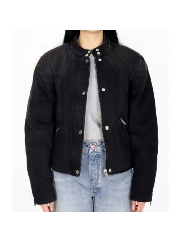 Women's Jumper Jacket CHADY VE0203FB B1H09I 01BK Chaddy Denim - ISABEL MARANT - BALAAN 1