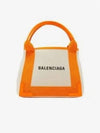 Cabas XS Tote Bag Natural Pop Orange - BALENCIAGA - BALAAN 2