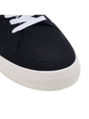 Arrow Low Vulcanized Low-Top Sneakers Black - OFF WHITE - BALAAN 10