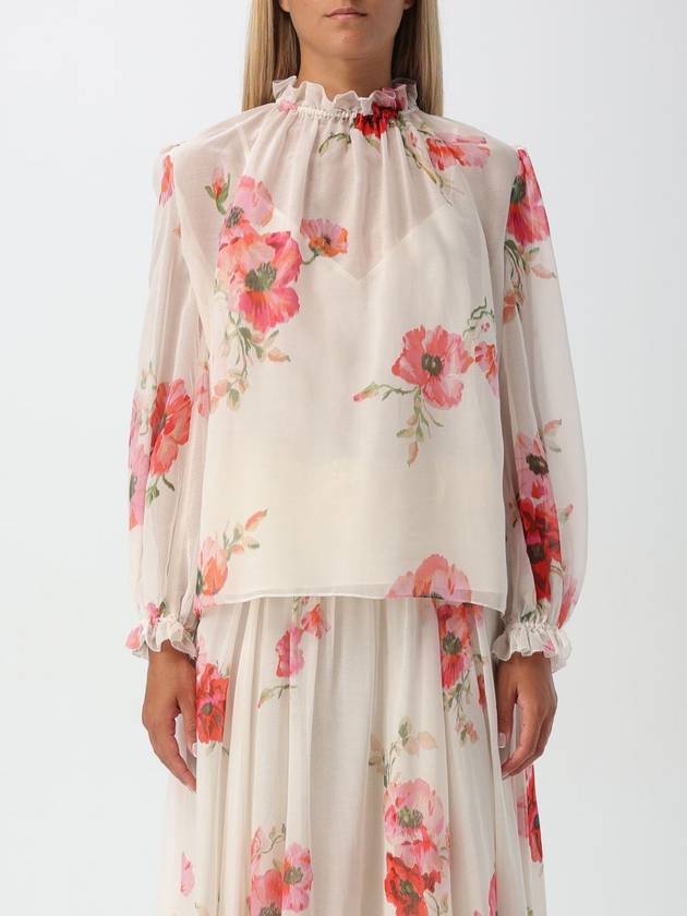 Lightburst Billow Blouse Cream - ZIMMERMANN - BALAAN 2