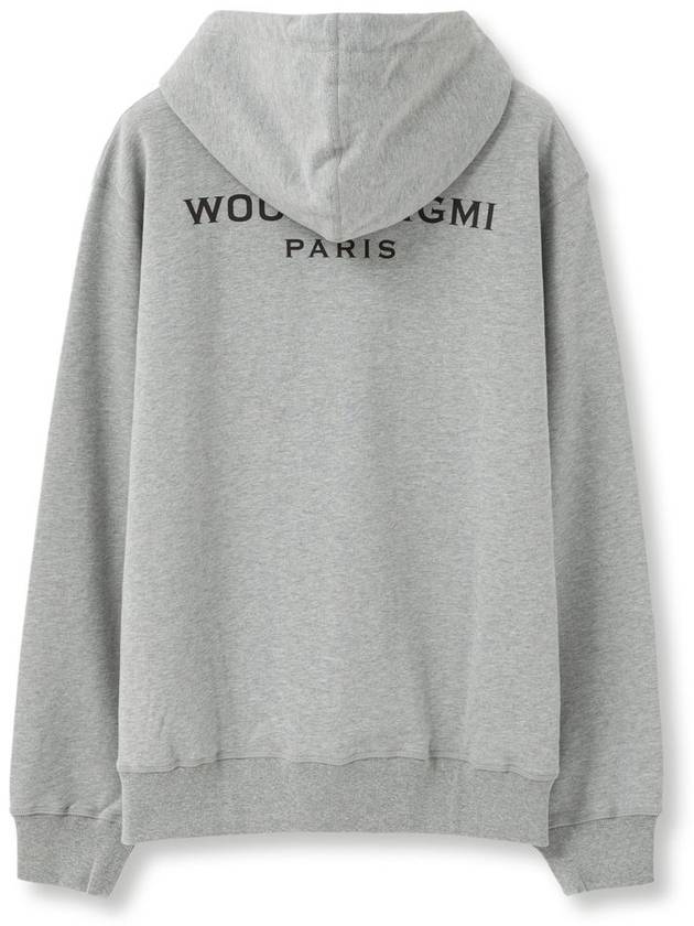 Back Logo Hoodie Grey - WOOYOUNGMI - BALAAN 3