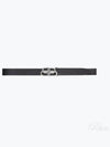 Men's BB Buckle Large Belt Black - BALENCIAGA - BALAAN 2