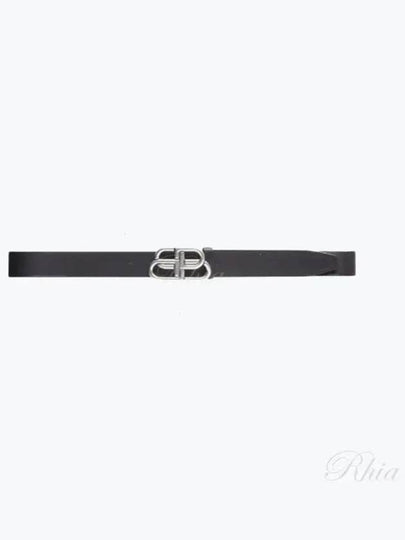 Men's BB Buckle Large Belt Black - BALENCIAGA - BALAAN 2