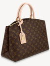 Grand Palais Monogram Strap Tote Bag Brown - LOUIS VUITTON - BALAAN 3