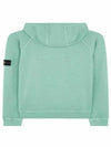 Men's Wappen Patch Sweat Hoodie Green - STONE ISLAND - BALAAN 3