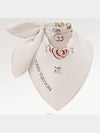 Precious Dragon Silk Square 90 Scarf Pearl Grey - LOUIS VUITTON - BALAAN 3