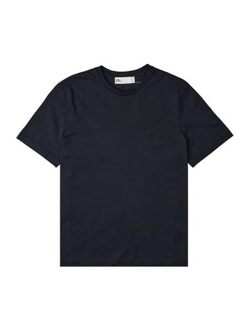 logo embroidered cotton t-shirt 151125 001 - TORY BURCH - BALAAN 1