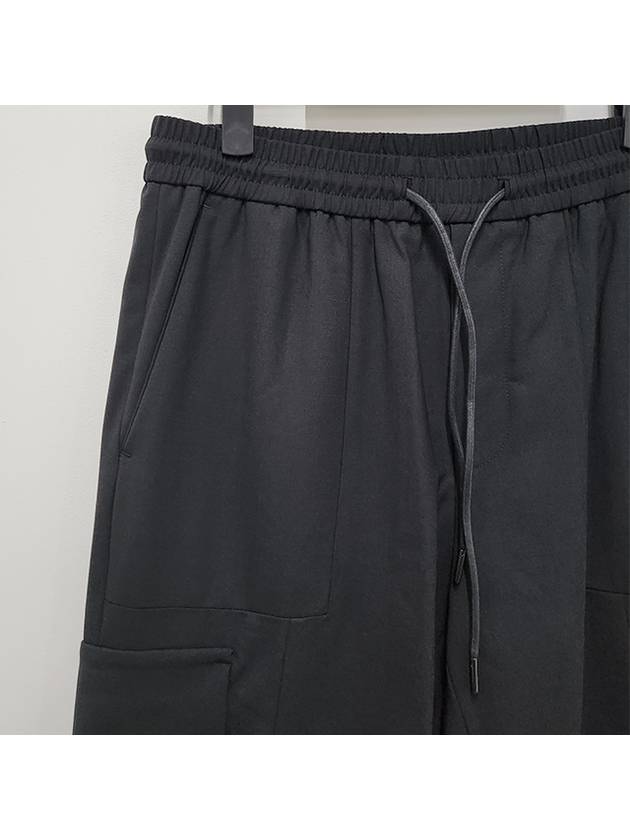 Wool Blended Track Pants Black - JUUN.J - BALAAN 5