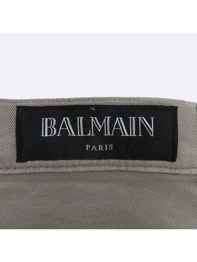 Smith Market Used Luxury Goods Gray Pants Men s Clothing - BALMAIN - BALAAN 5