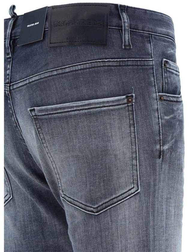 Gray Washing Skater Jeans S74LB1389 S30503 900 - DSQUARED2 - BALAAN 4