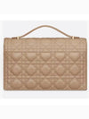 Miss Top Handle Bag Biscuit Cannage Lambskin - DIOR - BALAAN 3