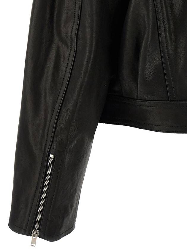 Audric leather biker jacket black - ISABEL MARANT - BALAAN 6