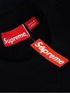 Italian origin small box crew neck sweatshirt black FW23SW22 - SUPREME - BALAAN 4