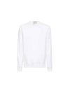 Men's Logo Patch Cotton Sweatshirt White - TEN C - BALAAN 1