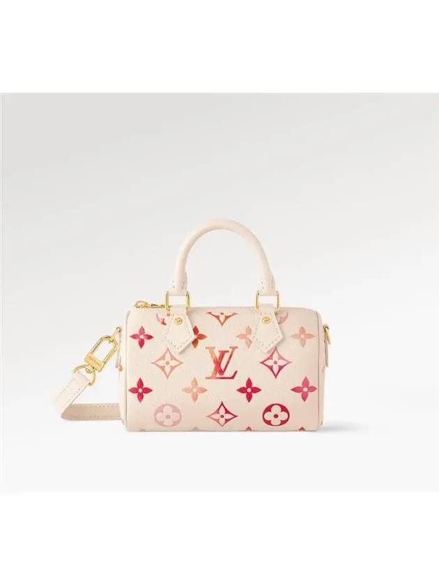 Nano Speedy Monogram Empreinte Tote Bag Sunrise Aquarelle - LOUIS VUITTON - BALAAN 2