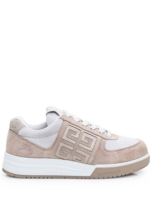 4G Logo Calf Leather Low Top Sneakers Beige - GIVENCHY - BALAAN 2