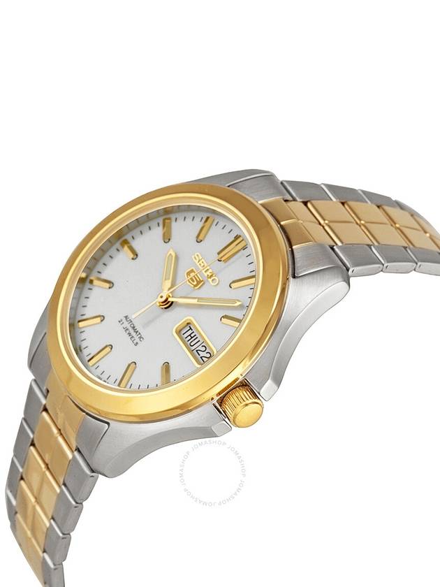 Seiko 5 Automatic Silver Dial Two-tone Men's Watch SNKK94 - SEIKO - BALAAN 2