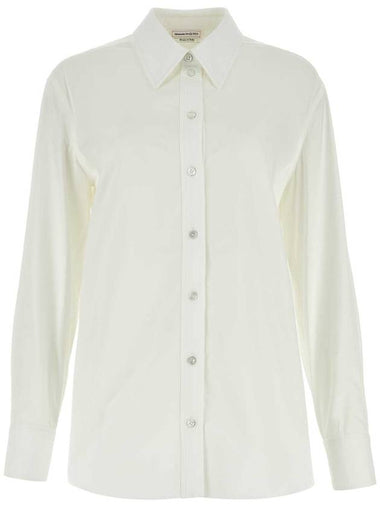 Dress Shirt 757139QAABC 9000 B0440429561 - ALEXANDER MCQUEEN - BALAAN 1