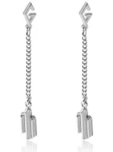 Sky Scraper Earrings Silver - GAMAN - BALAAN 1