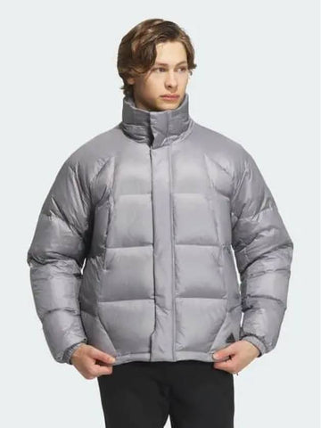 Puff Down Jacket Men s Gray Three Black IL8928 744206 - ADIDAS - BALAAN 1