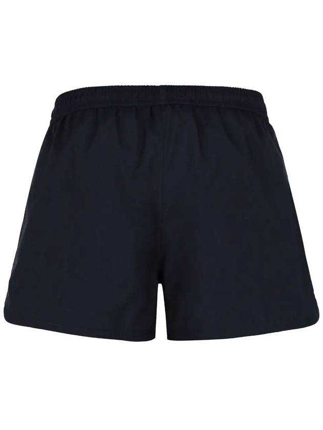 Heart Logo Swim Shorts Navy - AMI - BALAAN 3