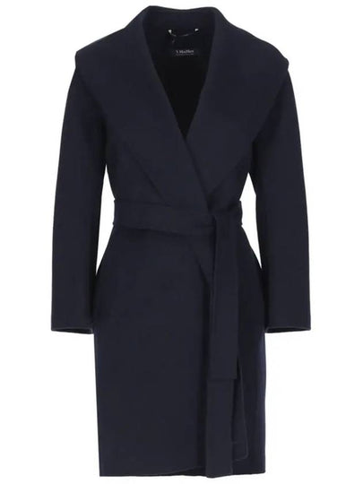 Messi Belt Wool Single Coat Black - MAX MARA - BALAAN 2