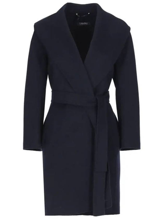 Messi Belt Wool Single Coat Black - MAX MARA - BALAAN 2