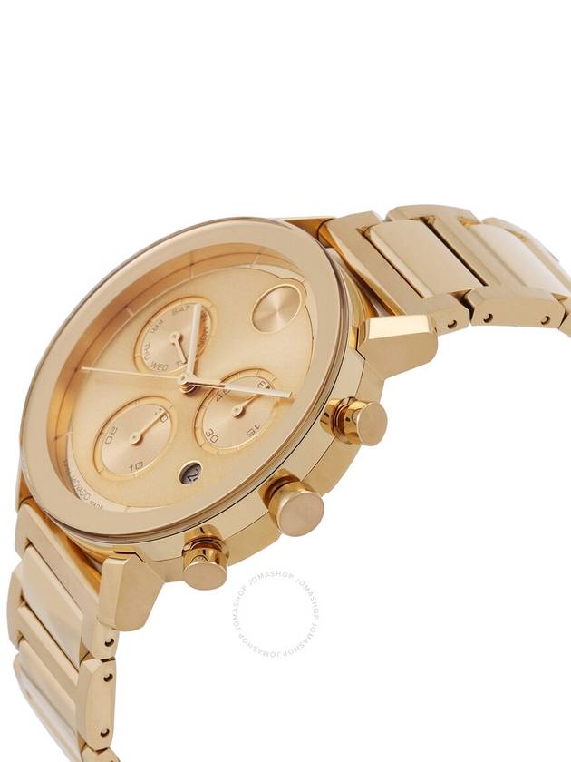 Movado Bold Evolution Chronograph Quartz Gold Dial Men's Watch 3600811 - MOVADO - BALAAN 2