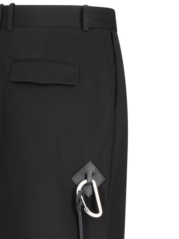 LOW CROTCH COTTON TROUSERS - LOEWE - BALAAN 3