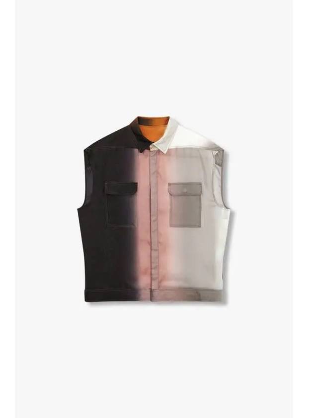 WOMEN Printed Rayon Shirt Vest Multi - RICK OWENS - BALAAN 1