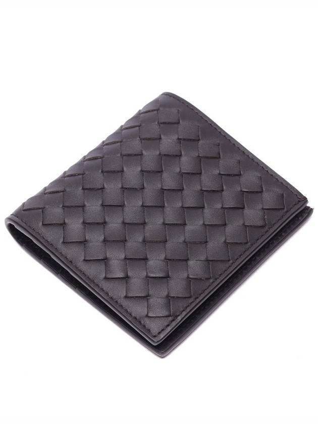 Intrecciato Small Folder Half Wallet Brown - BOTTEGA VENETA - BALAAN 6