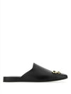 BB Logo Leather Mule Black - BALENCIAGA - BALAAN 2