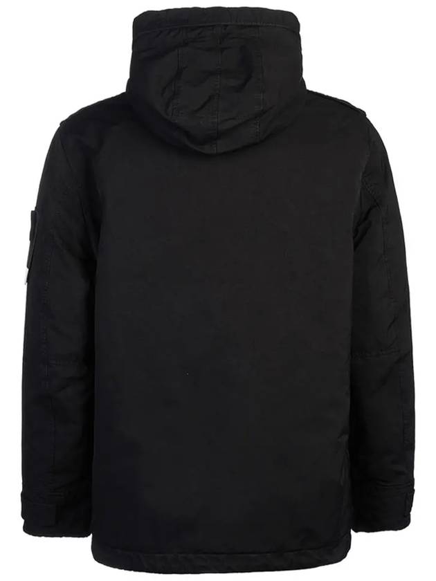 David-TC Down Short Parka Black - STONE ISLAND - BALAAN 3