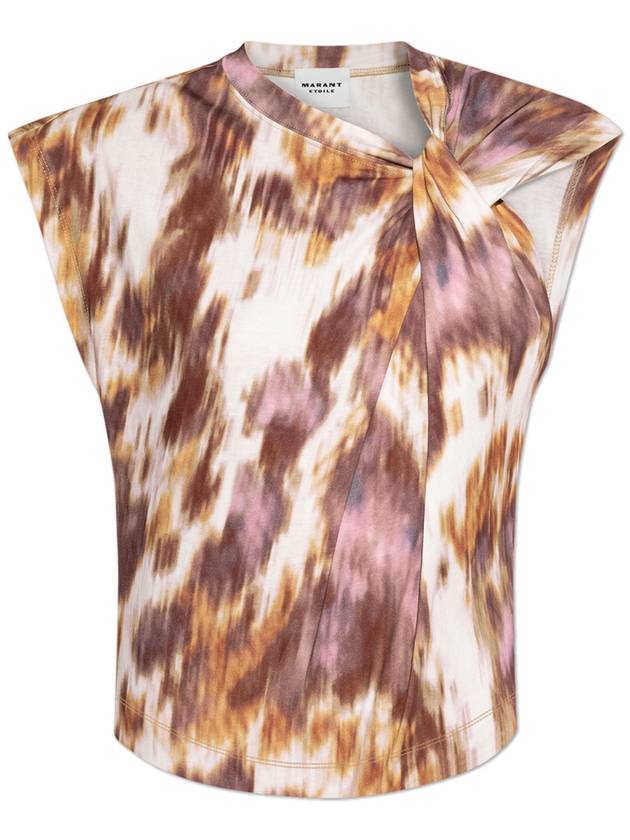 Marant Etoile Top Nayda, Women's, Multicolour - ISABEL MARANT ETOILE - BALAAN 1