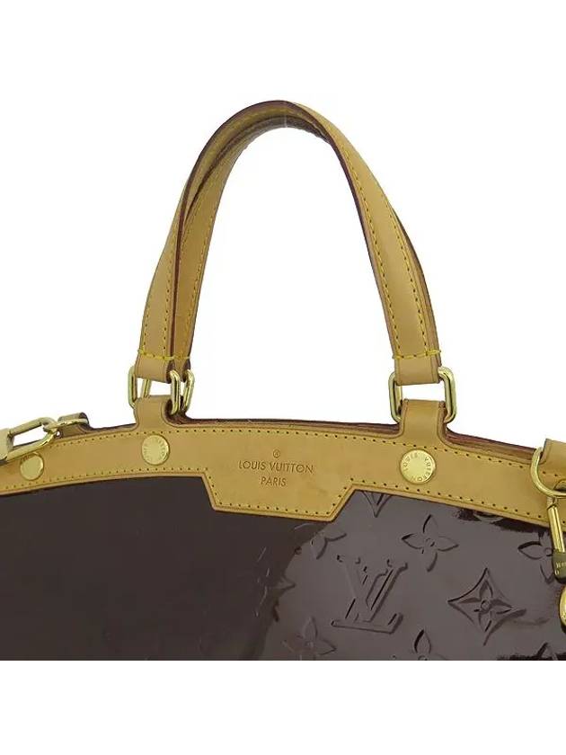 M91619 Monogram Vernis Amarantte Brea MM 2WAY - LOUIS VUITTON - BALAAN 3