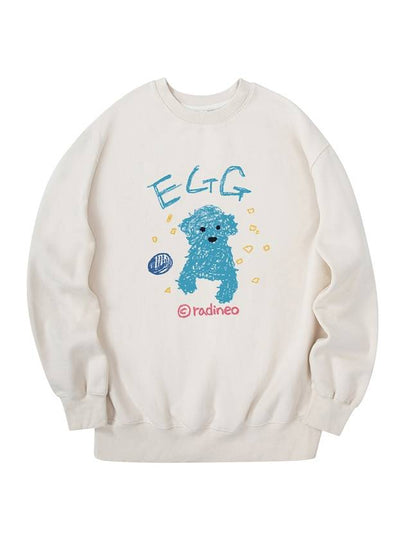 Egg Sweatshirt Cream - RADINEO - BALAAN 2