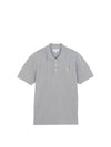 Fox Head Patch Cotton Polo Shirt Grey - MAISON KITSUNE - BALAAN 2