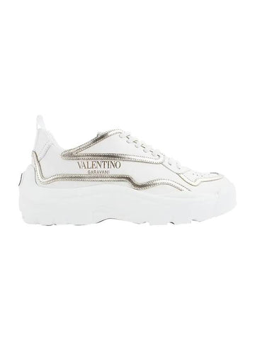 Gumboy Low-Top Sneakers White - VALENTINO - BALAAN 1