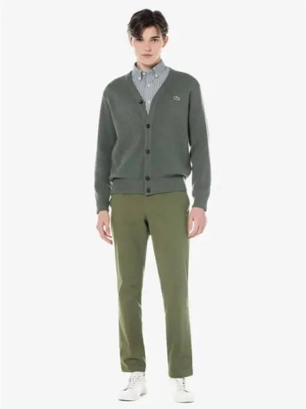 Men s Tapered Fit Cotton Stretch Workwear Chino Pants HH330E 53N SMI Domestic Product GQ2N23071931403 - LACOSTE - BALAAN 1