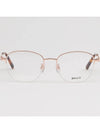 Glasses frame BY5073H 033 semirimless men women gold frame - BALLY - BALAAN 3