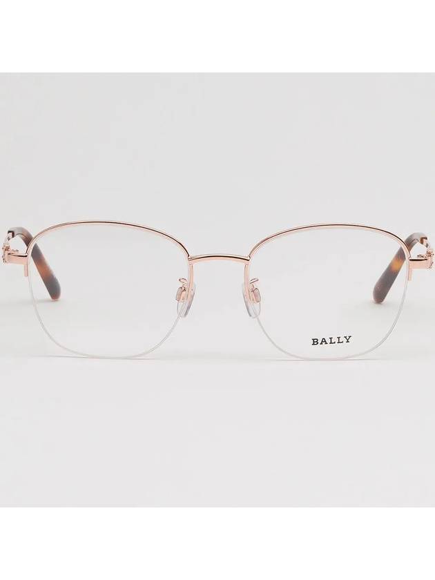 Glasses frame BY5073H 033 semirimless men women gold frame - BALLY - BALAAN 3