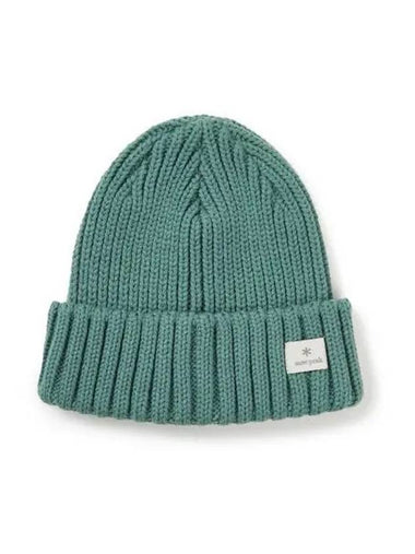 Folded Beanie Green S23WUFKC03 - SNOW PEAK - BALAAN 1