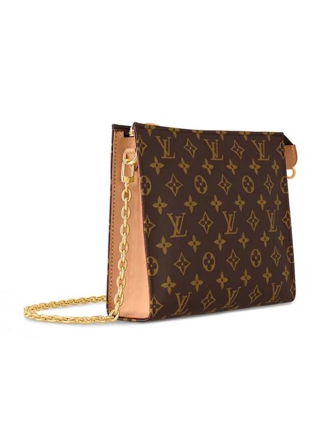 Toiletry Chain Monogram Pouch Bag Brown - LOUIS VUITTON - BALAAN 3