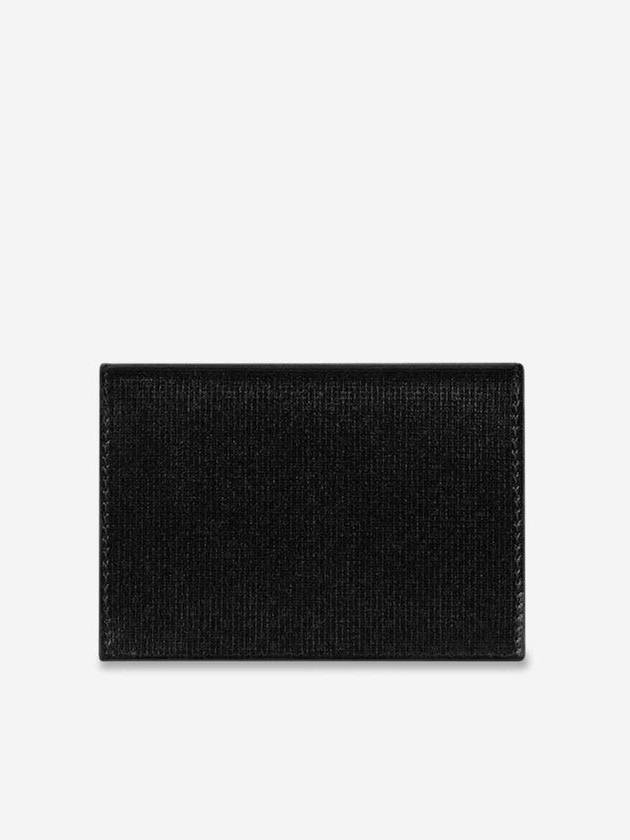 4G Classic Grain Calfskin Half Wallet Black - GIVENCHY - BALAAN 3